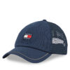 Шапка с козирка Tommy Jeans Tjm Heritage Trucker Cap AM0AM13287 Тъмносин цвят на ниска цена
