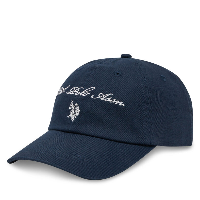 Шапка с козирка U.S. Polo Assn. WUP1397 Тъмносин цвят на ниска цена