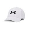 Шапка с козирка Under Armour Men's UA Blitzing 1376700-100 Бял цвят на ниска цена