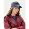 Шапка с козирка Weekend Max Mara Bruno 2525576024 Тъмносин цвят на ниска цена