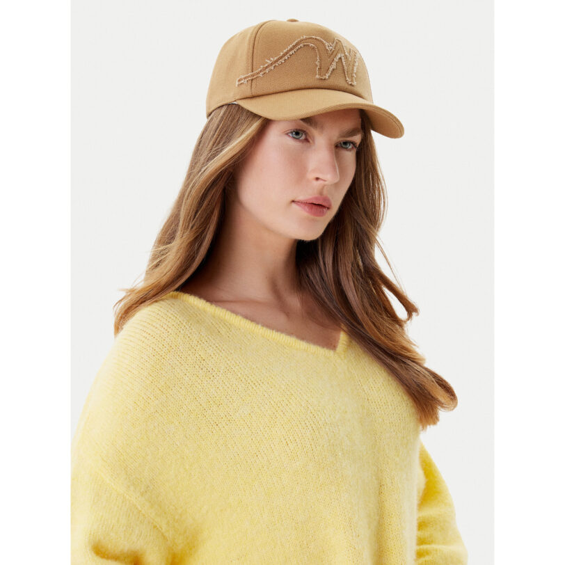 Шапка с козирка Weekend Max Mara Rugiada 2525576054 Кафяв цвят на ниска цена