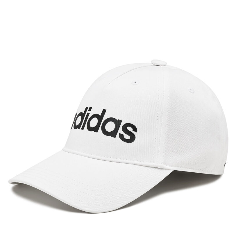 Шапка с козирка adidas Daily Cap IC9707 Бял цвят на ниска цена