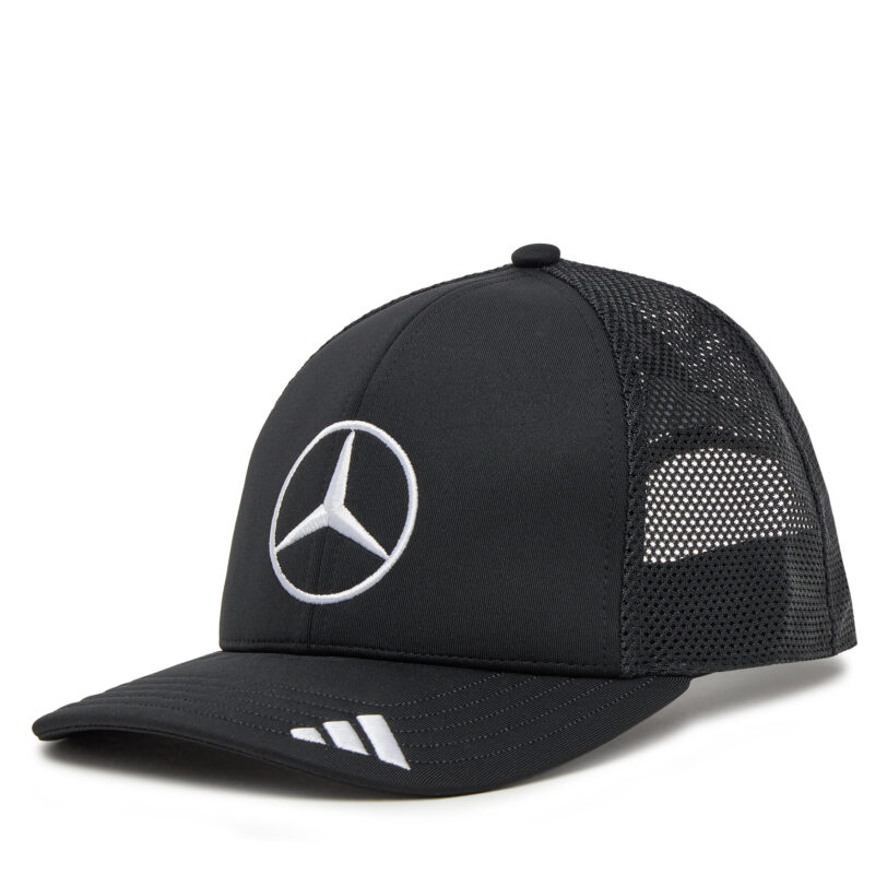 Шапка с козирка adidas Mer Tm Trks JX1418 Черен цвят на ниска цена