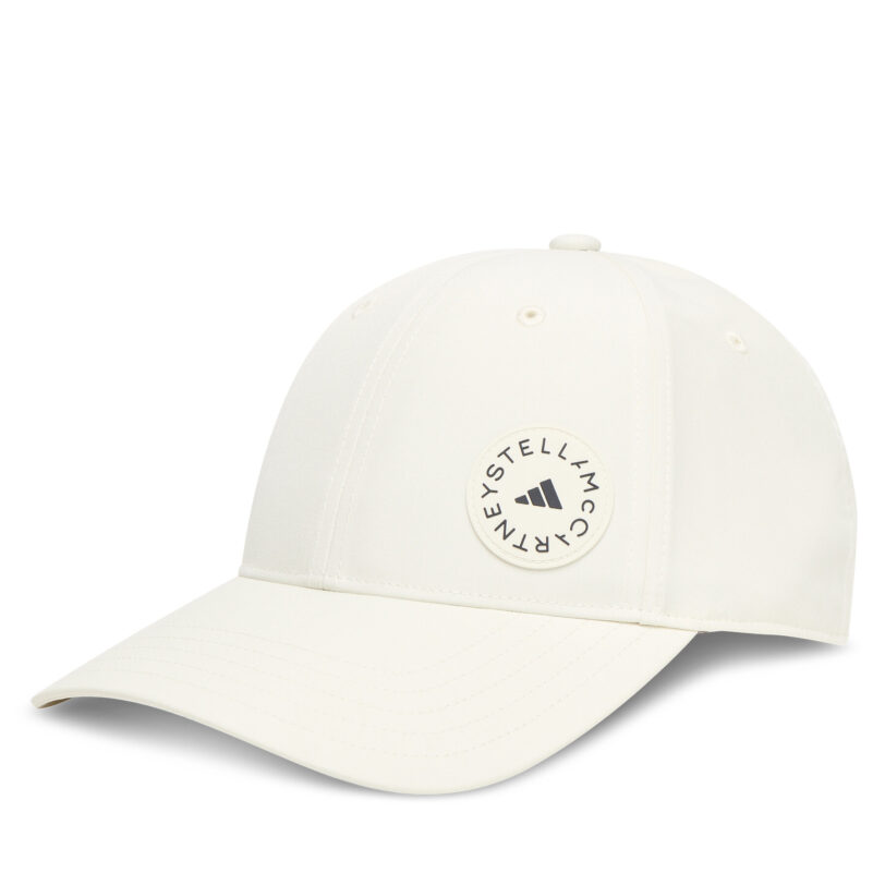 Шапка с козирка adidas by Stella McCartney JZ5519 Бежов цвят на ниска цена