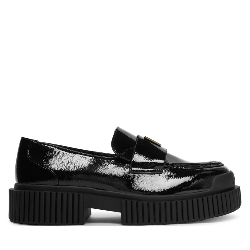 лоуфъри с дебела подметка Armani Exchange XW001672 AF17478 UC001 Черен цвят на ниска цена