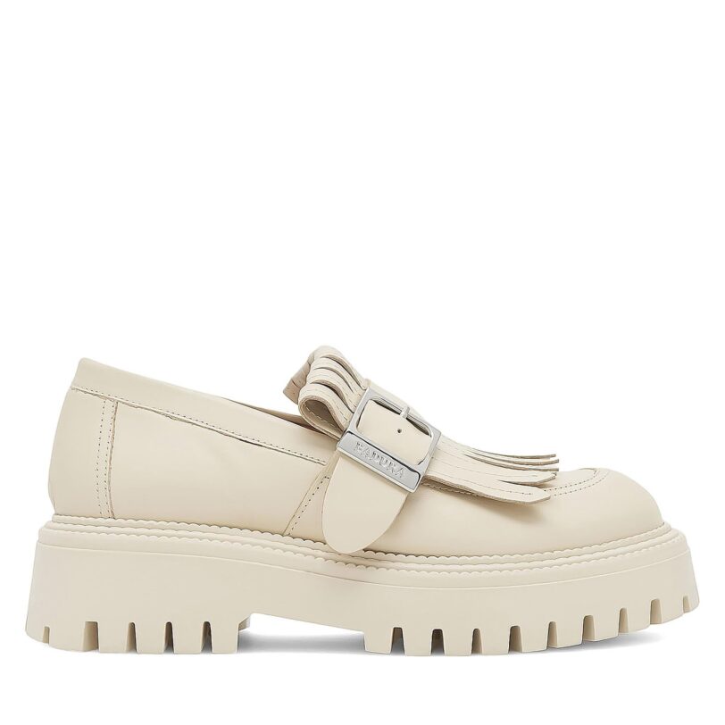 лоуфъри с дебела подметка Badura DEBORAH-24SS200 Бежов цвят на ниска цена
