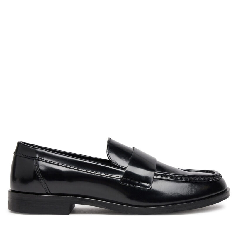 лоуфъри с дебела подметка Calvin Klein City Sleek HW0HW02306 Черен цвят на ниска цена