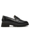 лоуфъри с дебела подметка Clarks Stayso Edge 26174705 Черен цвят на ниска цена