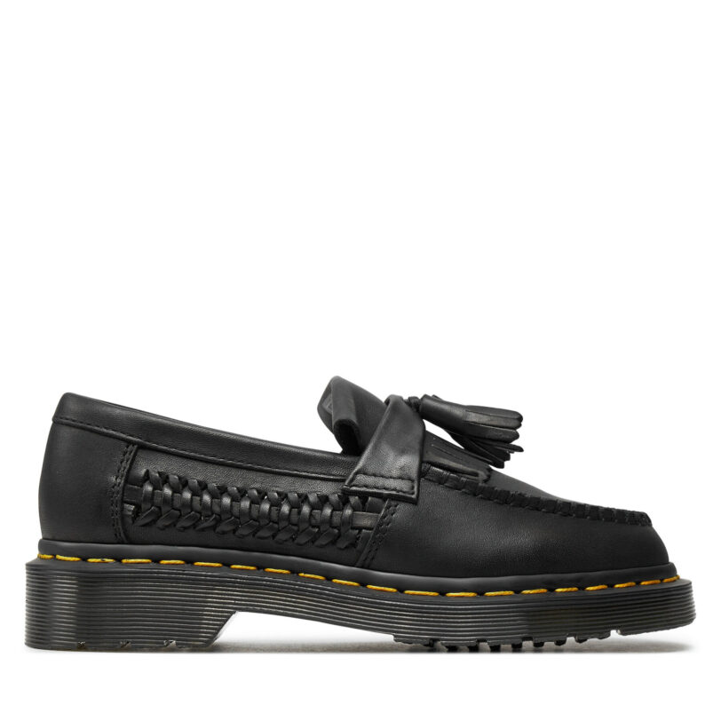 лоуфъри с дебела подметка Dr. Martens Adrian Woven 31621001 Черен цвят на ниска цена
