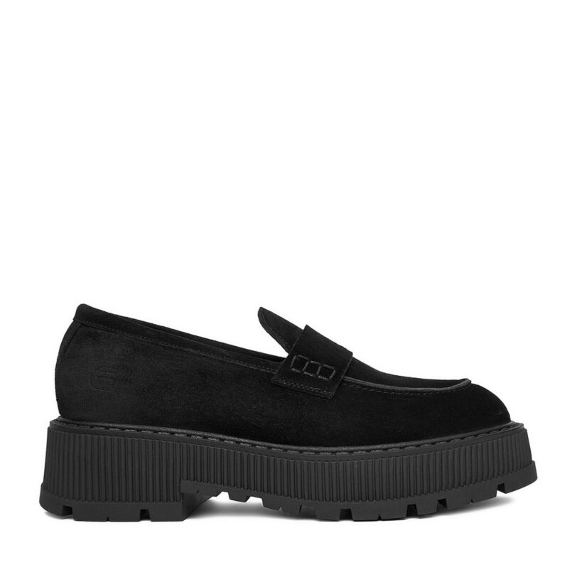 лоуфъри с дебела подметка G-Star Raw EO-HAYAT-9001-25 Черен цвят на ниска цена