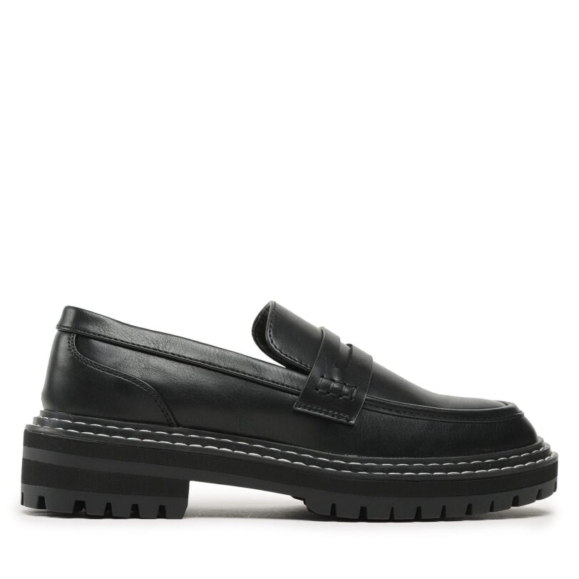 лоуфъри с дебела подметка ONLY Shoes Onlbeth-3 15271655 Черен цвят на ниска цена