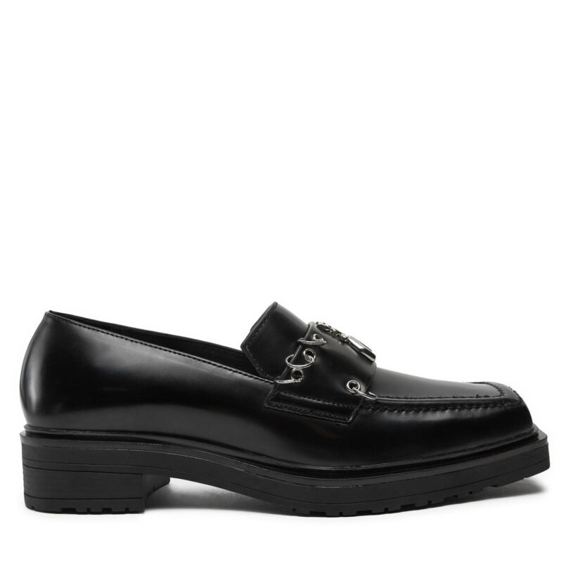 лоуфъри с дебела подметка Patrizia Pepe 2Z0014/L084-K103 Черен цвят на ниска цена