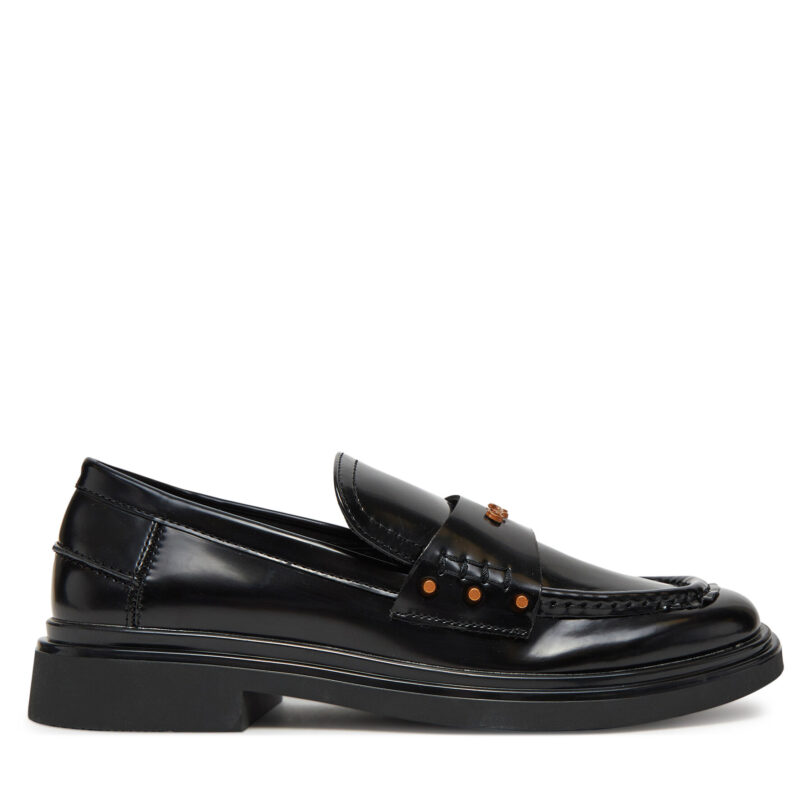 лоуфъри с дебела подметка Pepe Jeans Penny Studs PLS10427 Черен цвят на ниска цена