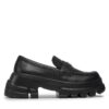 лоуфъри с дебела подметка Tommy Jeans Tjw Chunky Loafer EN0EN02504 Черен цвят на ниска цена