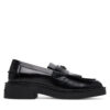 лоуфъри с дебела подметка Tommy Jeans Tjw Fringes Loafer EN0EN02790 Черен цвят на ниска цена