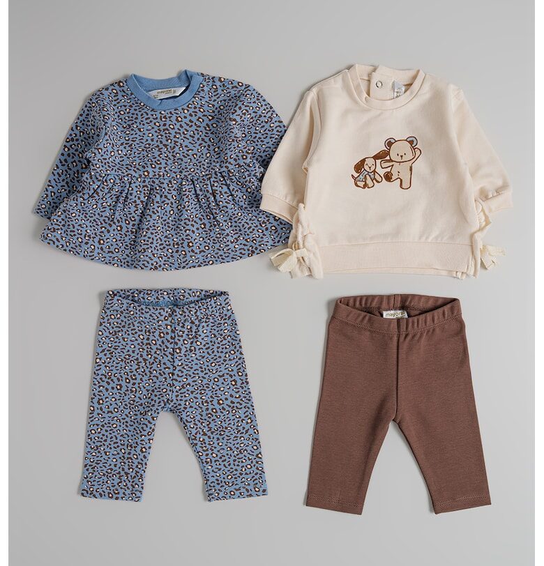 2 блузи и 2 панталона от памук - 4 части Mayoral