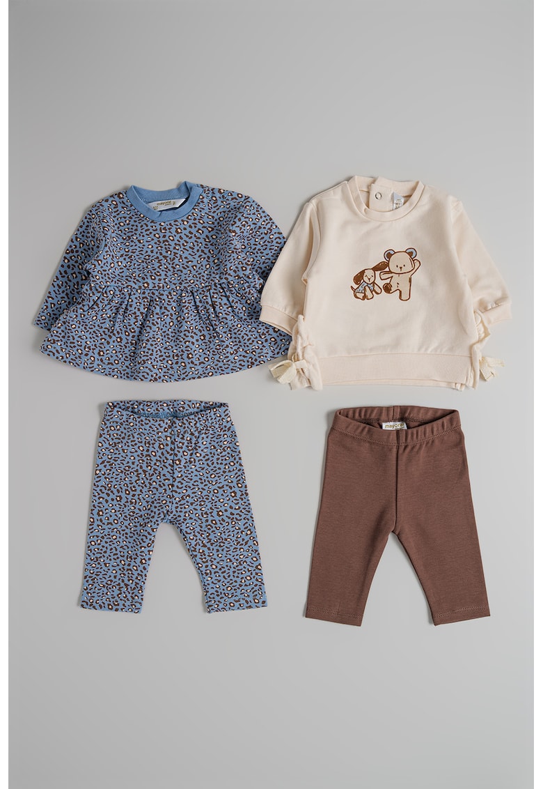 2 блузи и 2 панталона от памук - 4 части Mayoral