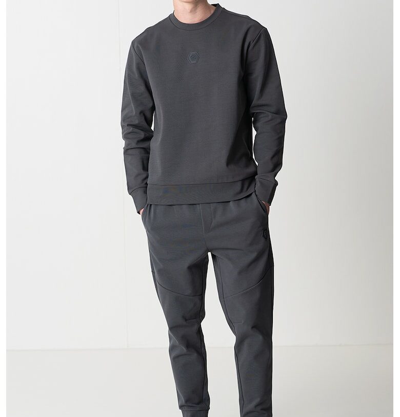 HUGO - Суитшърт с овално деколте BOSS