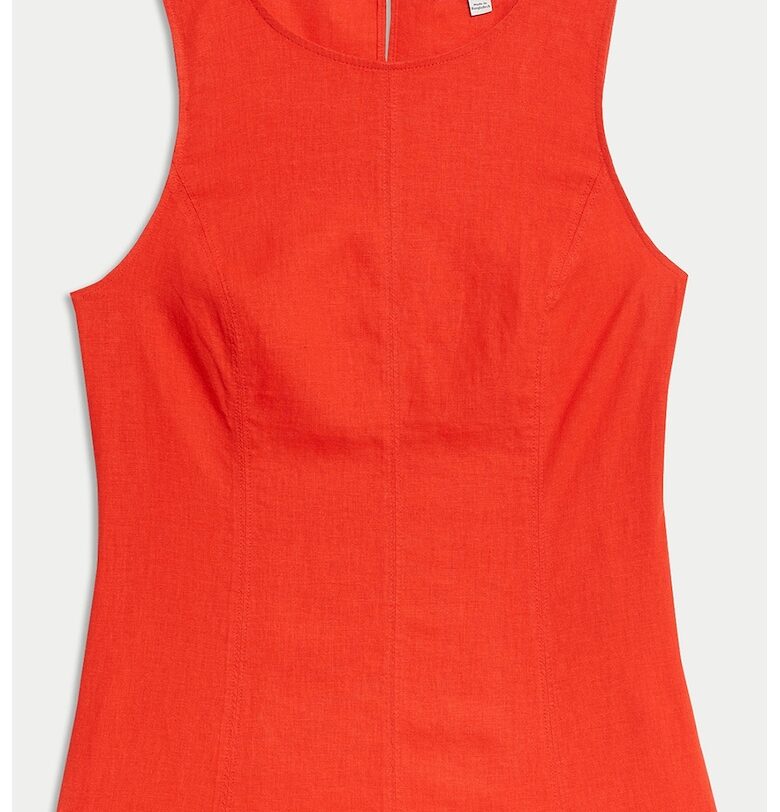MARKS&SPENCER - Топ с лен - без ръкави Marks  Spencer