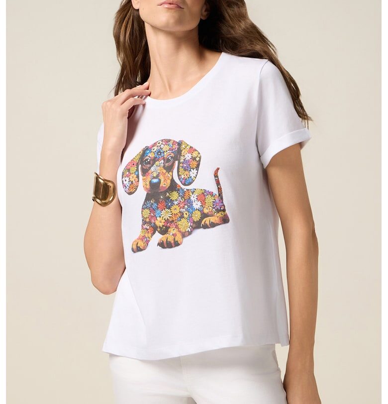 Tениска с принт Oltre