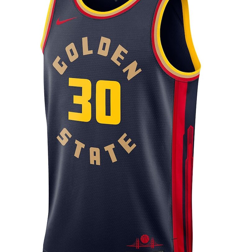 Баскетболен топ Stephen Curry The Warriors City Edition от жарсе Nike