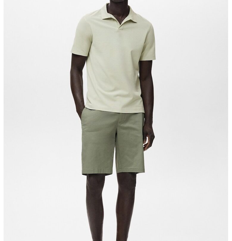 Бермуди с еластична талия Mango