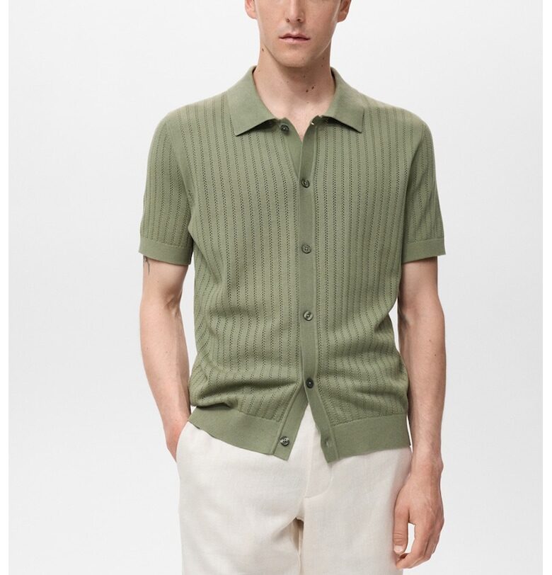 Бермуди чино от лен Mango