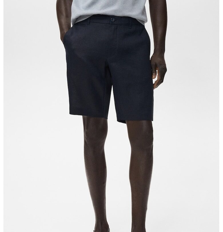 Бермуди чино от лен Mango