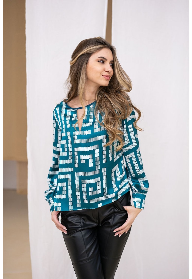 Блуза Izara с фигурален принт Hermosa