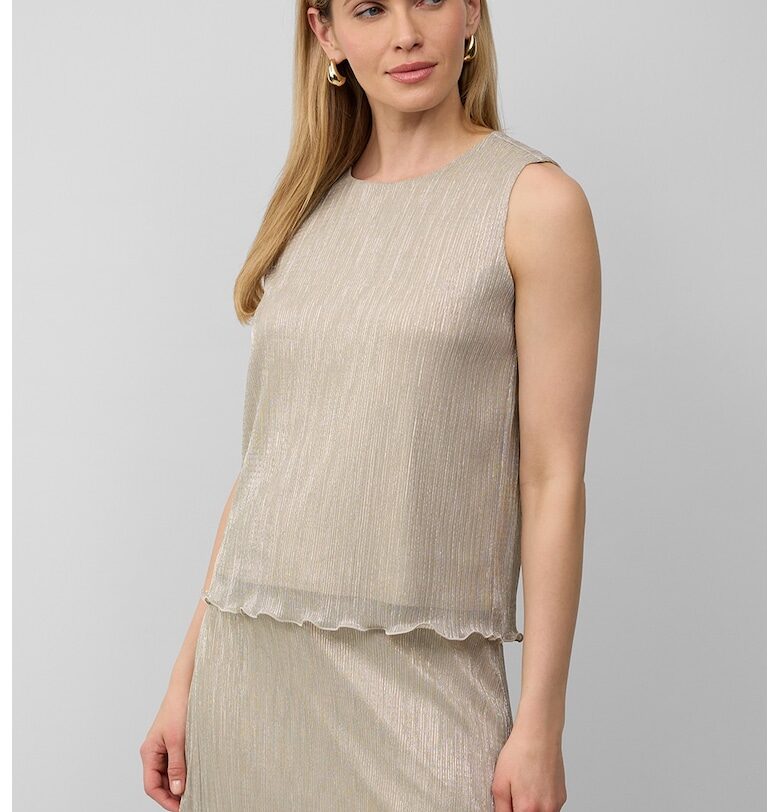 Блуза без ръкави с овално деколте sOliver