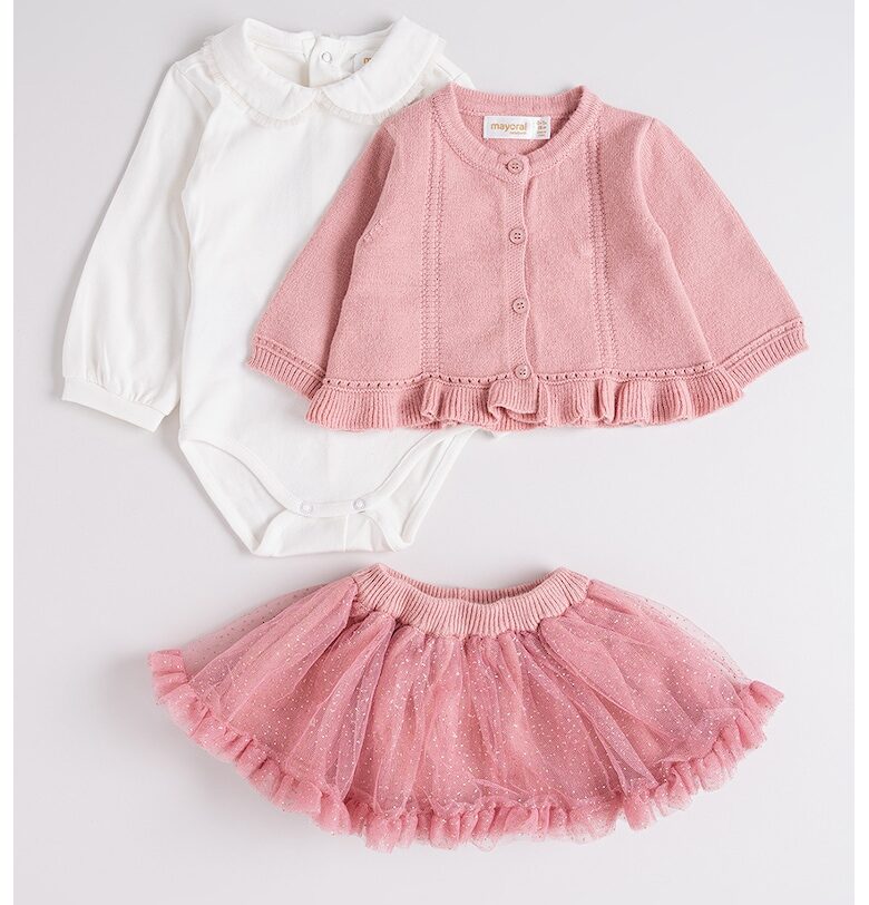 Блуза - жилетка и пола от тюл - 3 части Mayoral