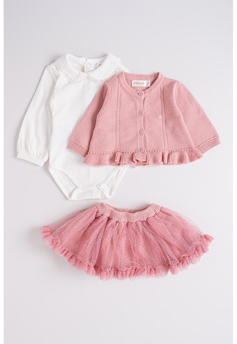 Блуза - жилетка и пола от тюл - 3 части Mayoral