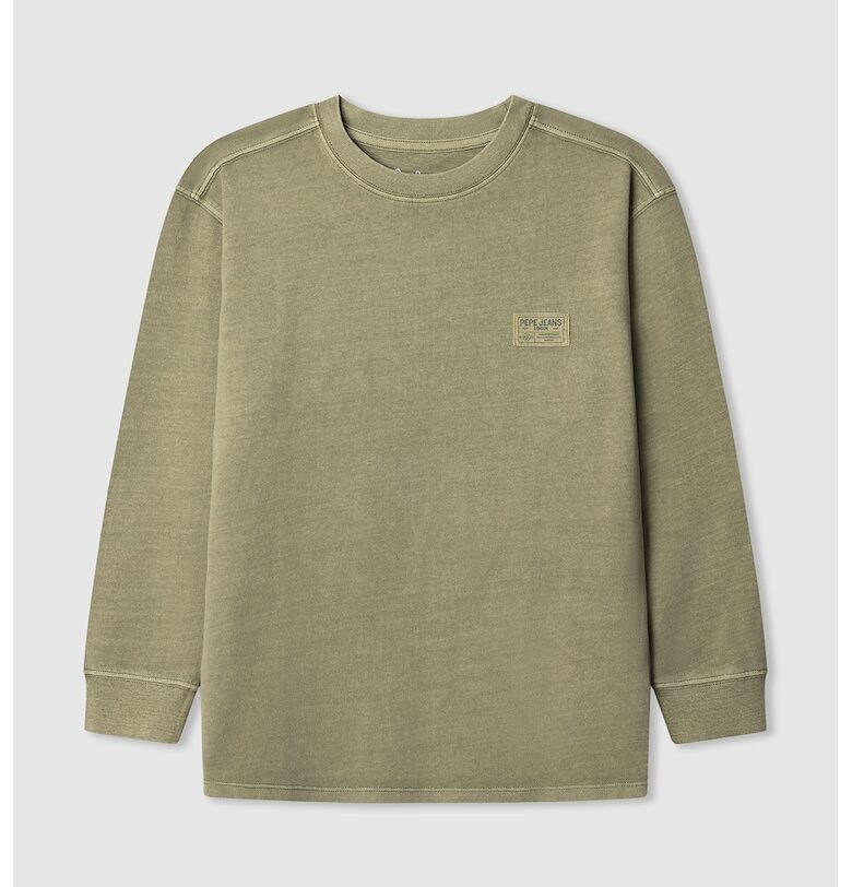 Блуза от памук с овално деколте Pepe Jeans London