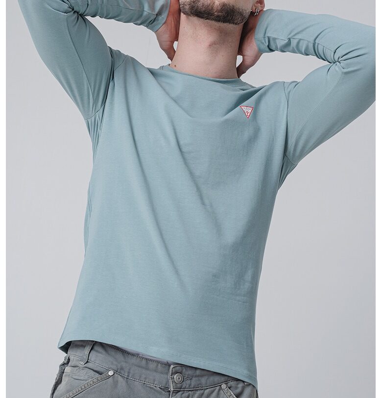 Блуза по тялото с лого GUESS