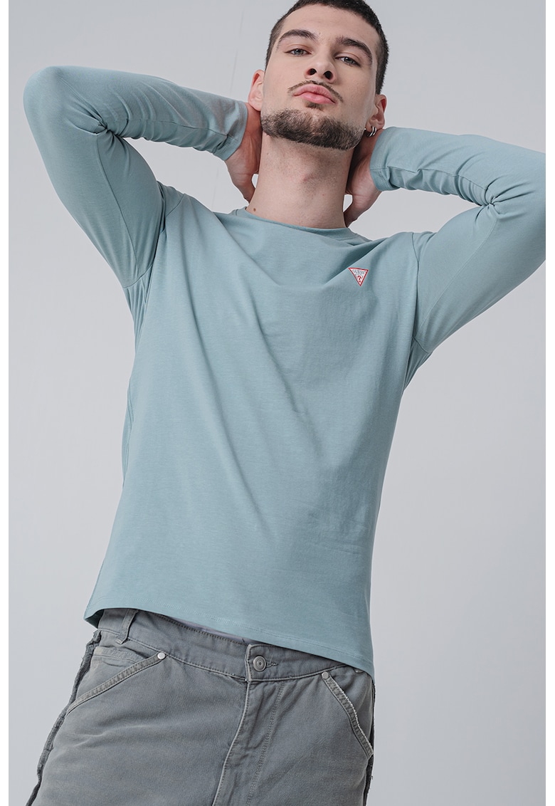 Блуза по тялото с лого GUESS