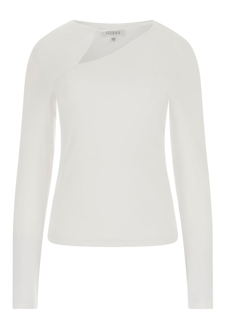 Блуза с асиметрично деколте GUESS