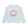 Блуза с бродирано лого и тюл GUESS KIDS