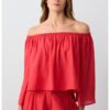 Блуза с голо рамо JIMMY KEY