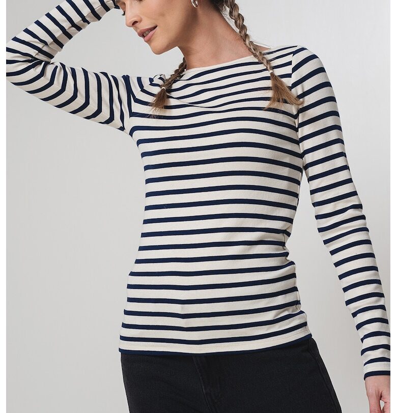 Блуза с деколте-лодка GAP