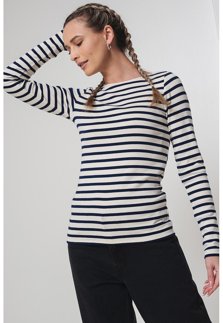 Блуза с деколте-лодка GAP