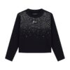 Блуза с декоративни камъни GUESS KIDS