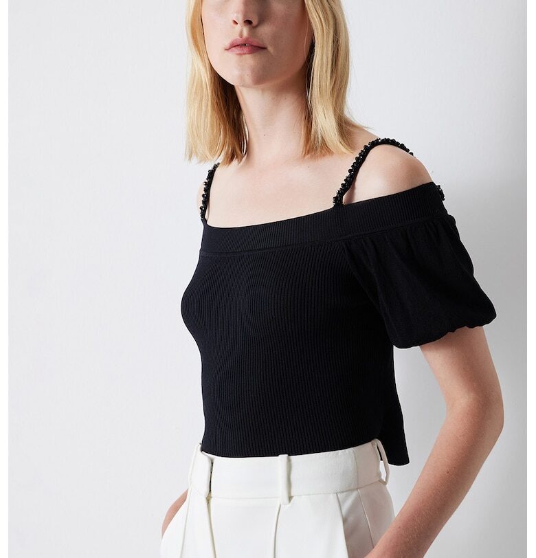 Блуза с декоративни камъни Ipekyol