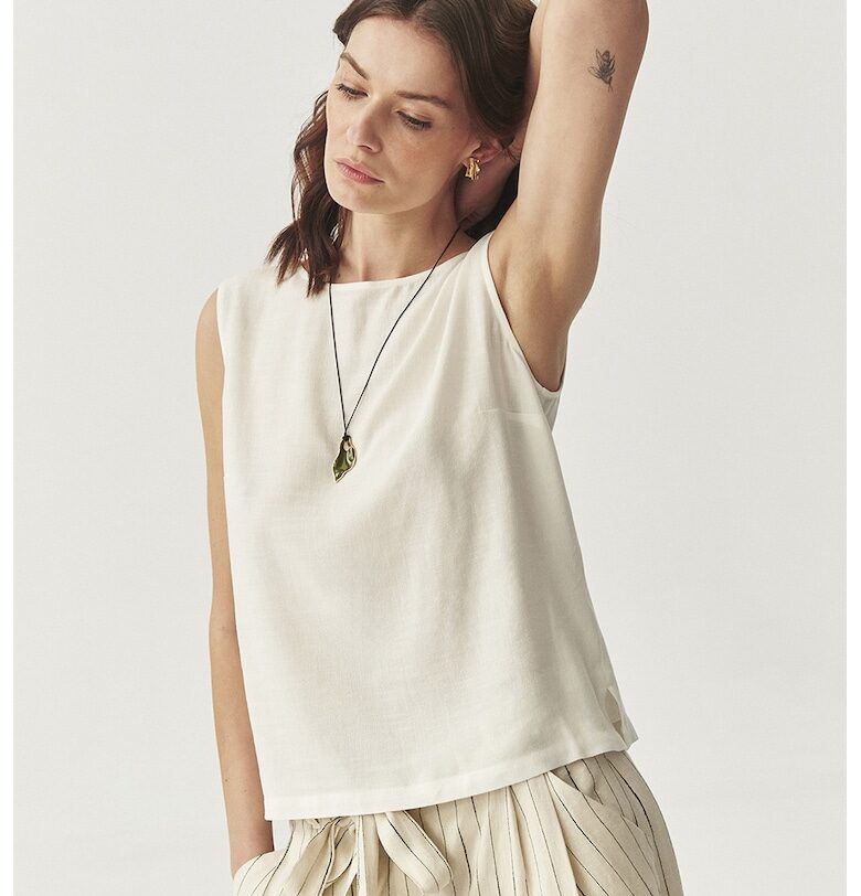 Блуза с лен Tatuum