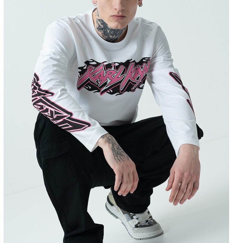 Блуза с лого Karl Kani