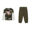 Блуза с лого и спортен панталон - 2 части GUESS KIDS