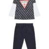 Блуза с лого и спортен панталон - 2 части GUESS KIDS