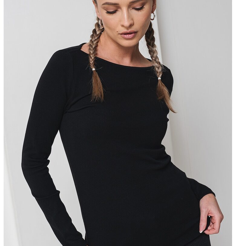 Блуза с модал с деколте тип лодка GAP