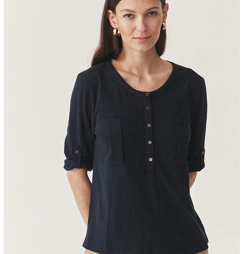 Блуза с овално деколте Tatuum