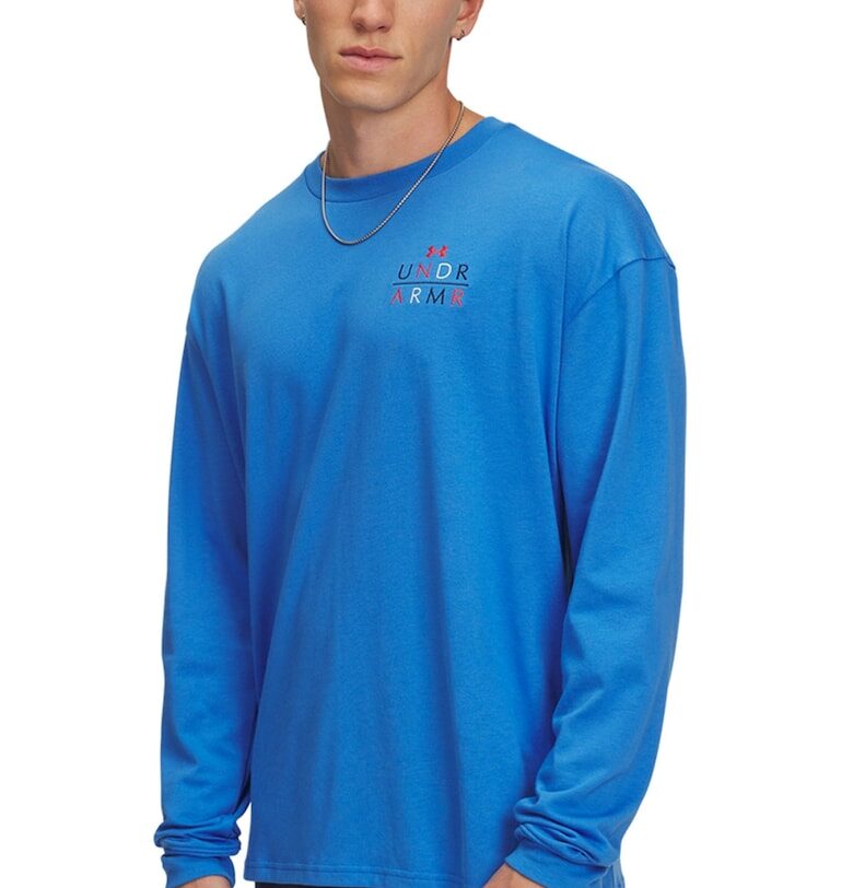 Блуза с овално деколте и принт Under Armour