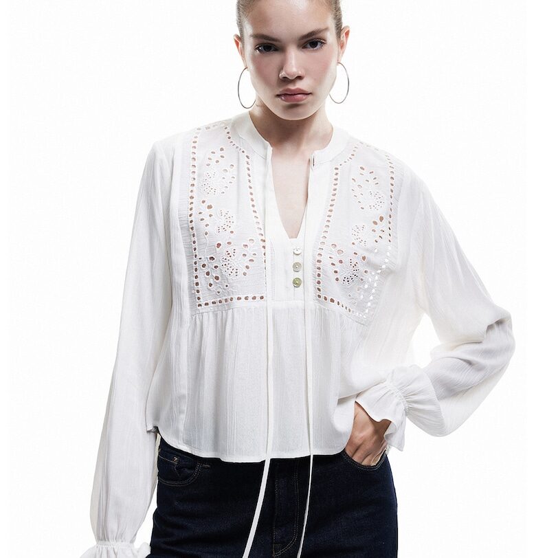 Блуза с перфорации KOTON